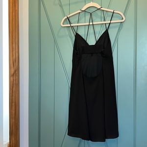 Express open back dress